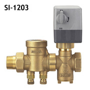 SI-1203 세대별 자동 정유량밸브 정유량온도조절밸브(전동식) 냉,온수 10K 20A 신일밸브